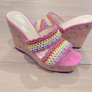 Jessica Simpson wedges